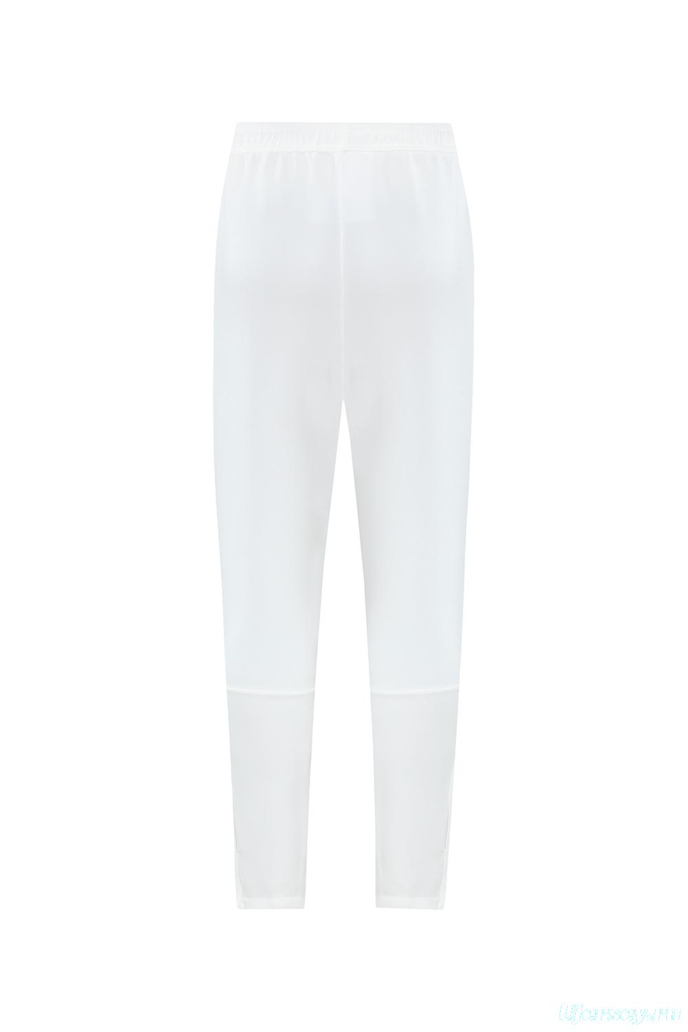 2025 NIKE WHITE/Grey Full Zipper Jacket +Long Pants