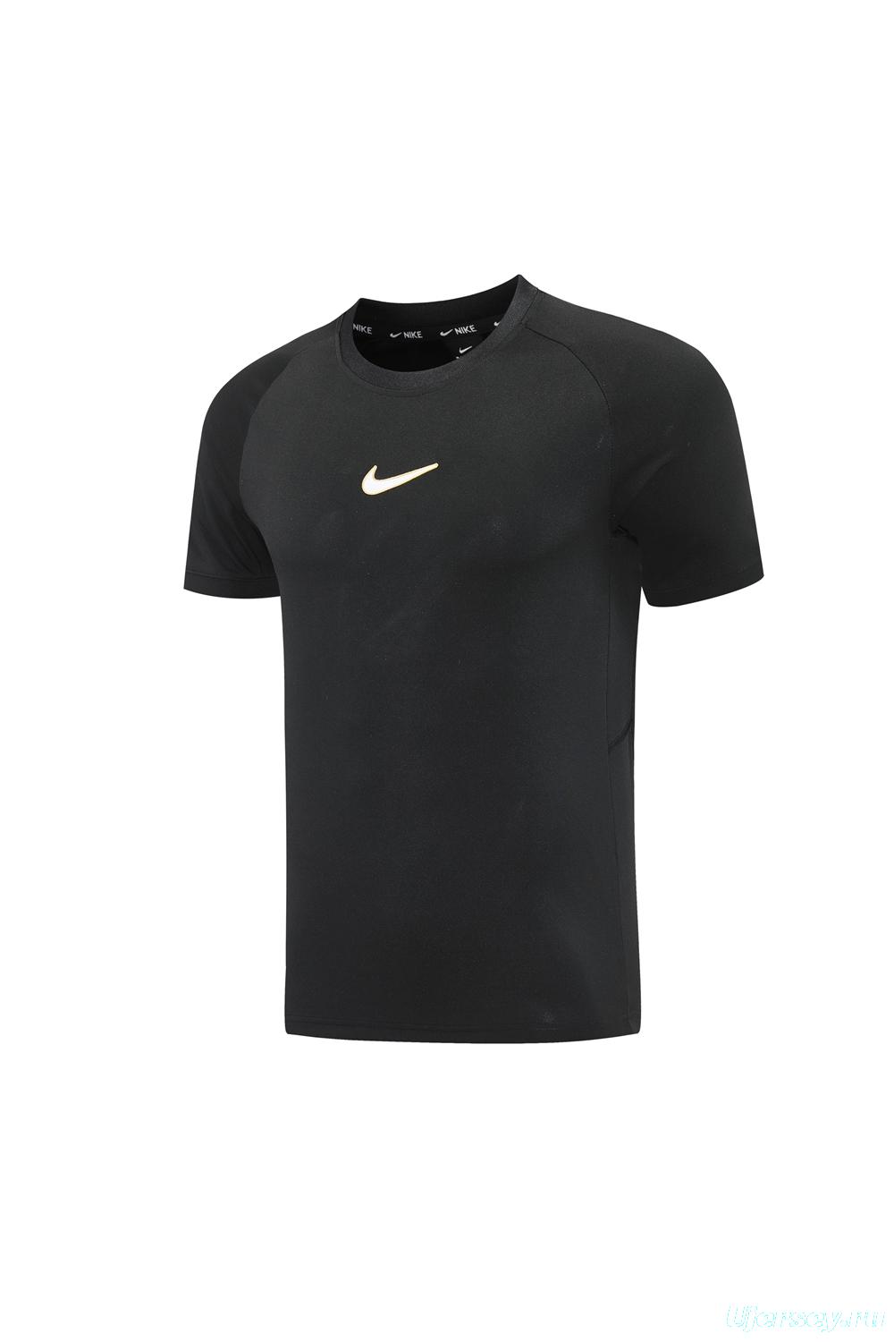 25/26 Nike Black Short Sleeve Jersey+Shorts