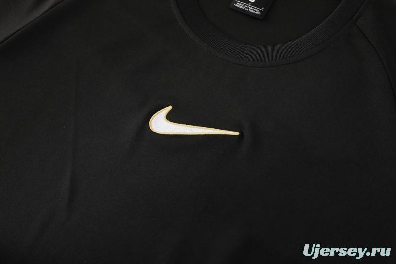 25/26 Nike Black Short Sleeve Jersey+Shorts