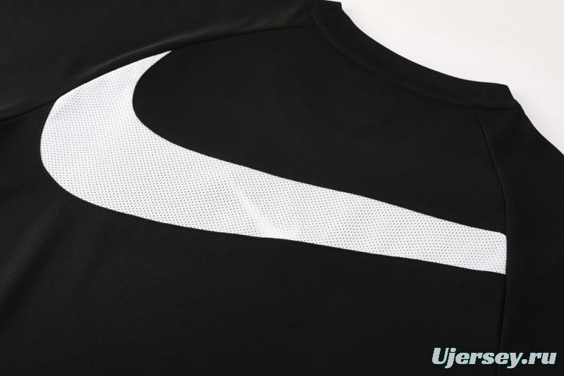 25/26 Nike Black Short Sleeve Jersey+Shorts