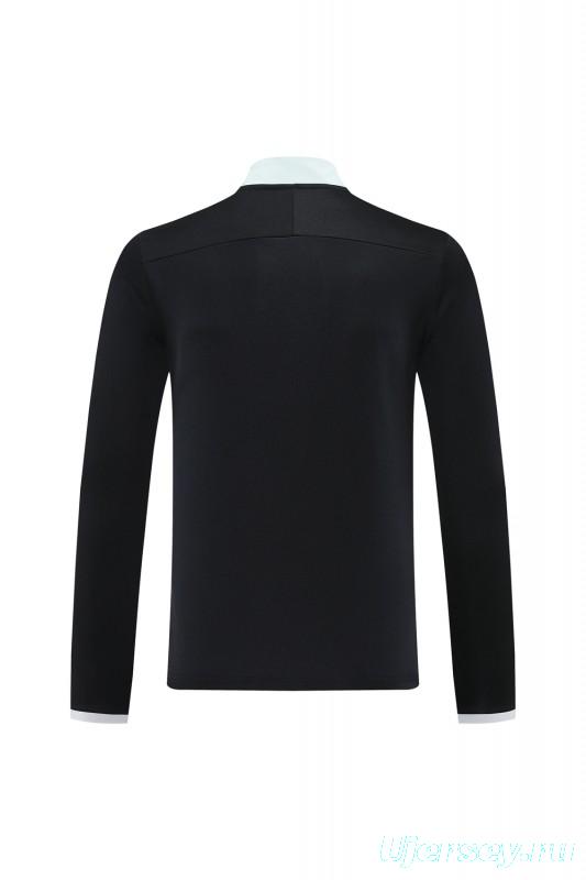 2025 Nike Black Full Hoodie Zipper Jacket +Long Pants