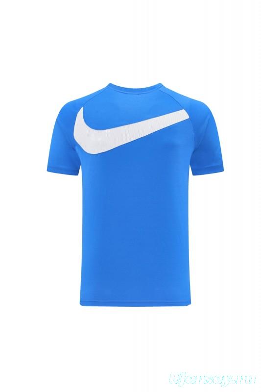 25/26 Nike Blue Short Sleeve Jersey+Shorts