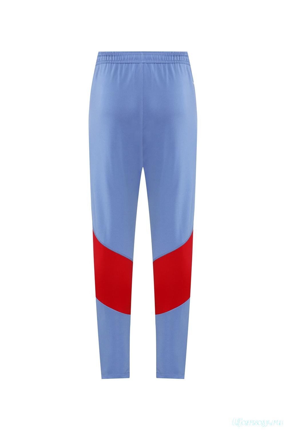 25/26 Cruzeiro Bluish Gray Navy Half Zipper Jacket+Long Pants