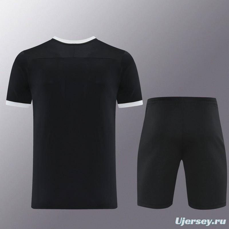 2025 NIKE Black Short Sleeve Jersey + Shorts