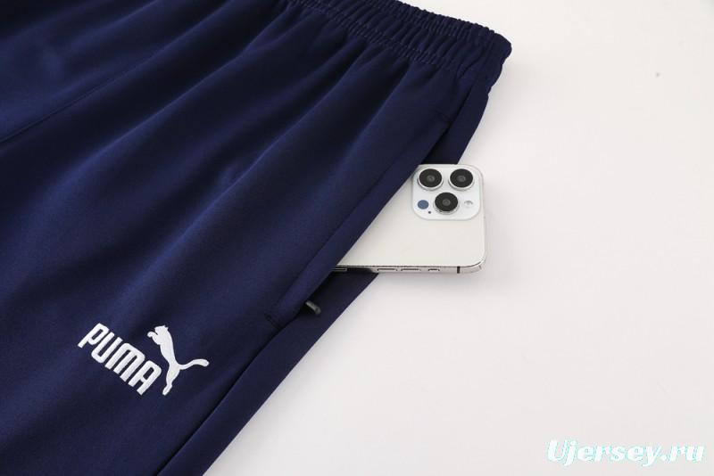 25/26 Manchester City Blue/Navy Full Zipper Jacket +Long Pants