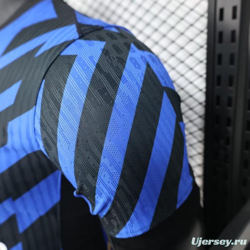 Player Version 24/25 Inter Milan Home Jersey