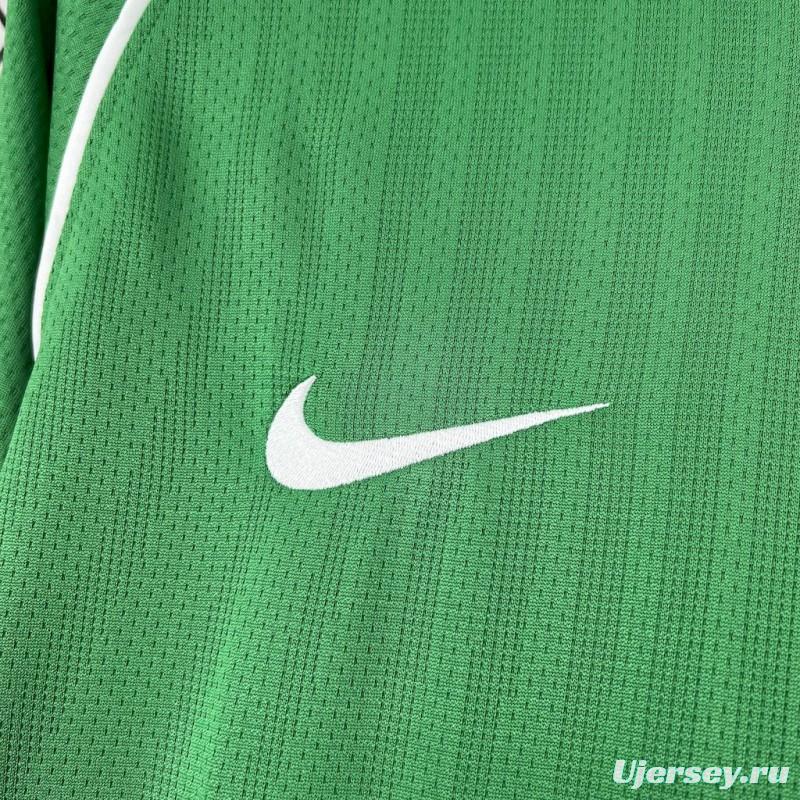 2007/08 Manchester United Green Goalkeeper Retro Jersey