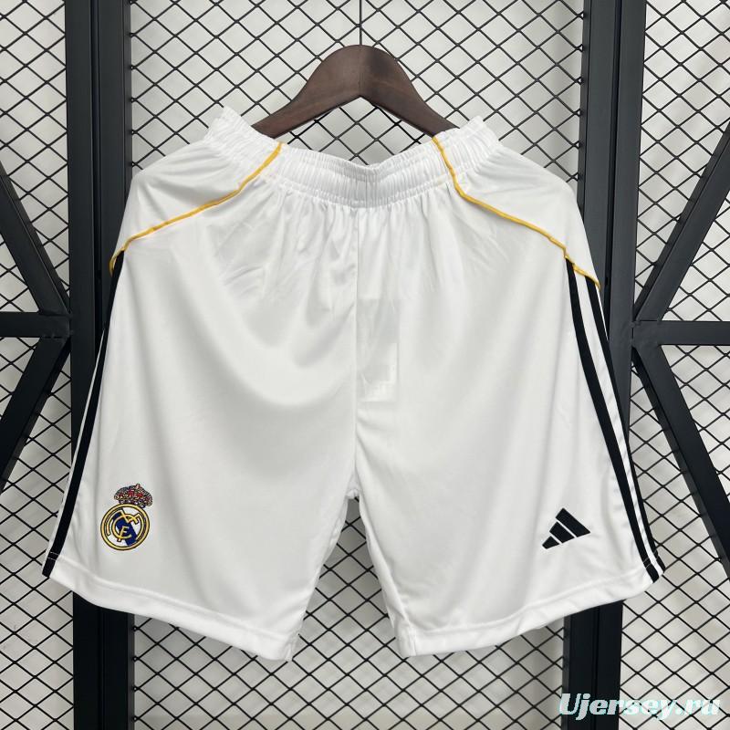 25/26 Real Madrid Home Shorts