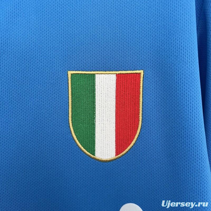 87/88 Retro Long Sleeve Napoli Home Jersey