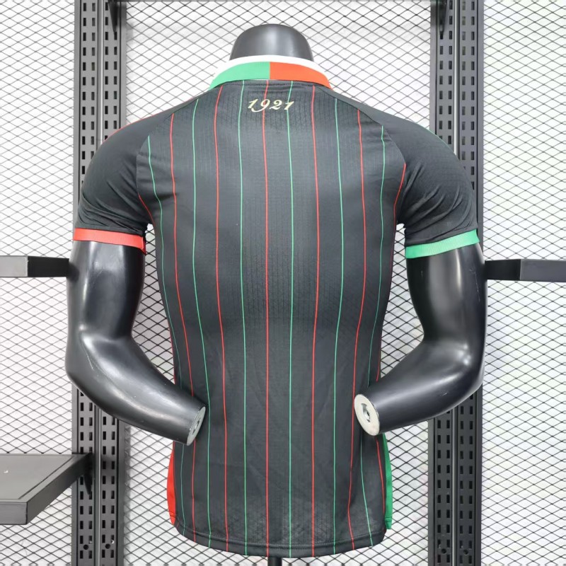 Player Version 25/26 CD Palestina Black Jersey