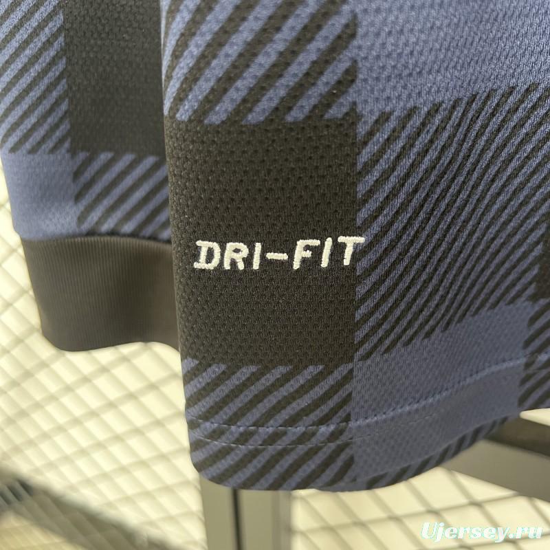 13/14 Retro Manchester United Long Sleeve Black Jersey