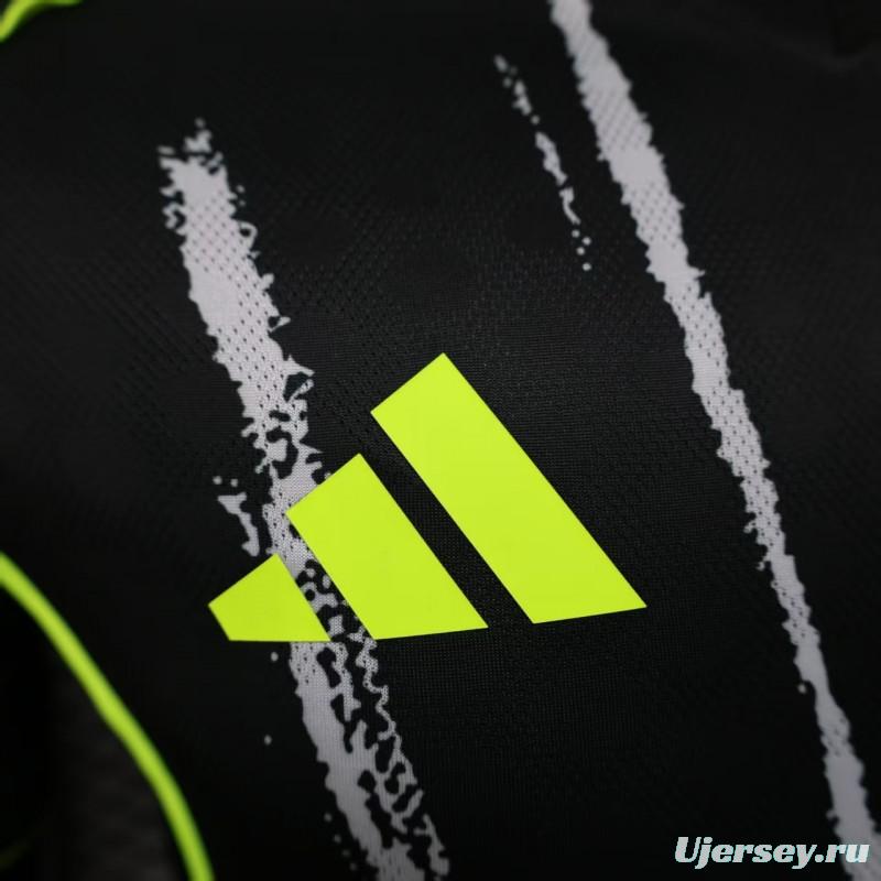 Player Version 25/26 Al Ahly FC Away Black Jersey