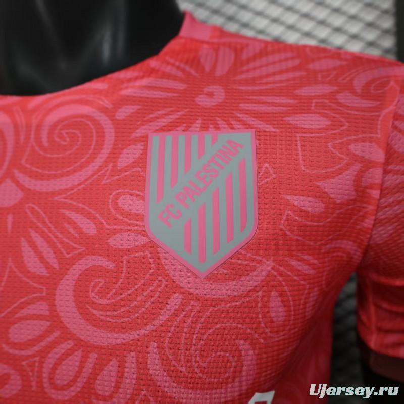 Player Version 25/26 Palestina Pink Jersey