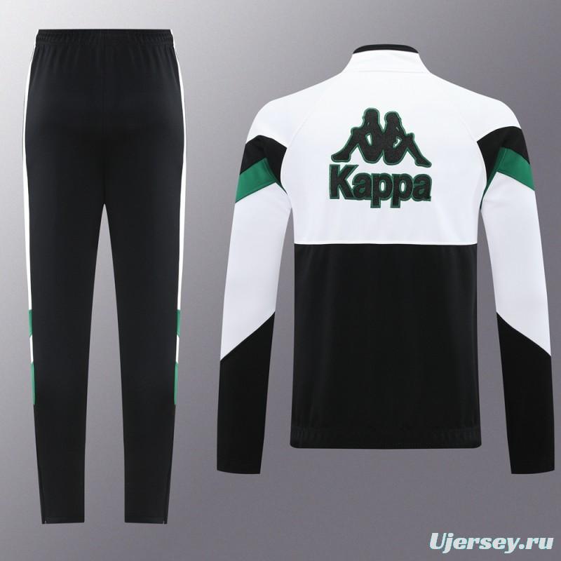 25/26 Real Betis WHITE/Black/Green Full Zipper Jacket + Long Pants