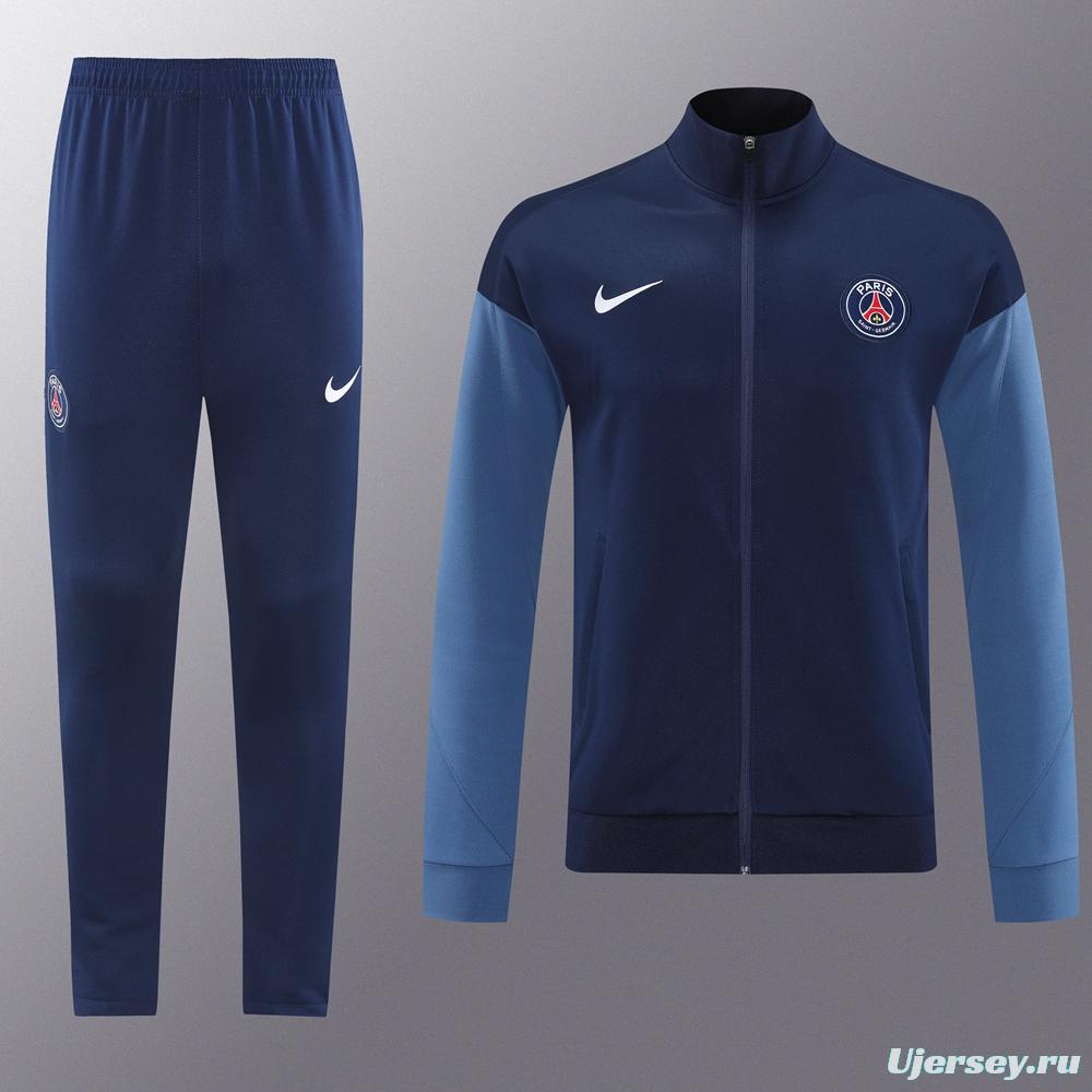 25/26 PSG Navy Full Zipper Jacket + Long Pants