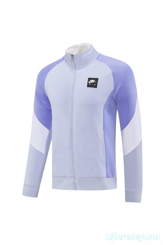 2025 NIKE Purple Full Zipper Jacket + Long Pants