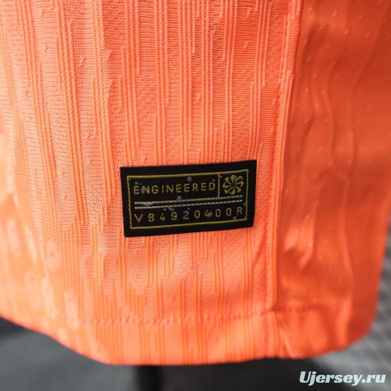 Player Version 25/26 Barcelona Third  Orange Jersey