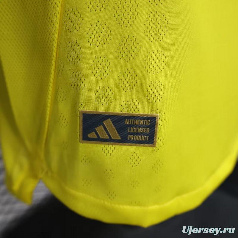 Player Version 25/26 Club America Home Long Sleeve Jersey