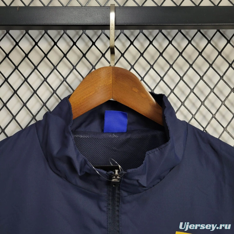 2025 Argentina Jacket Navy Windbreaker