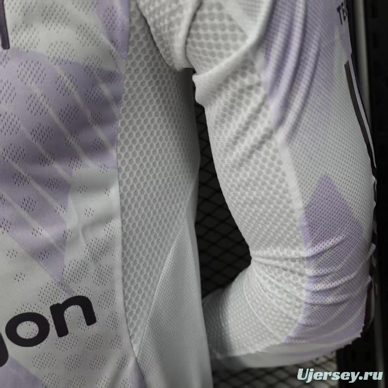 Player Version 25/26 Manchester United Away Long Sleeve Jersey