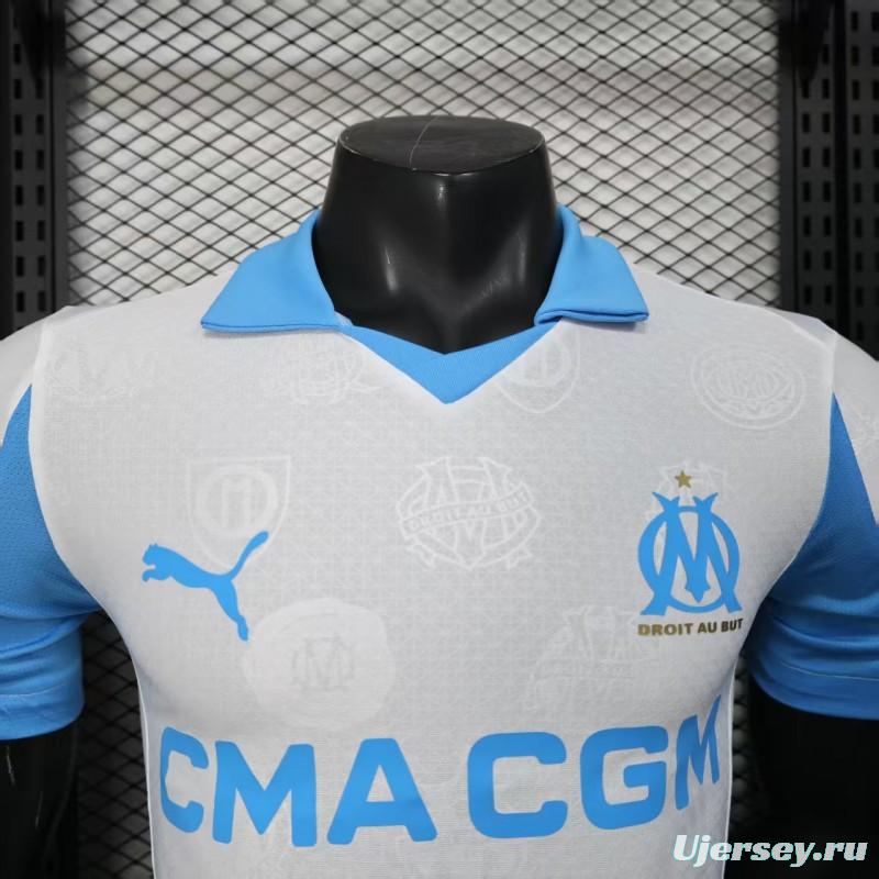 Player Version 25/26 Olympique Marseille Home Jersey