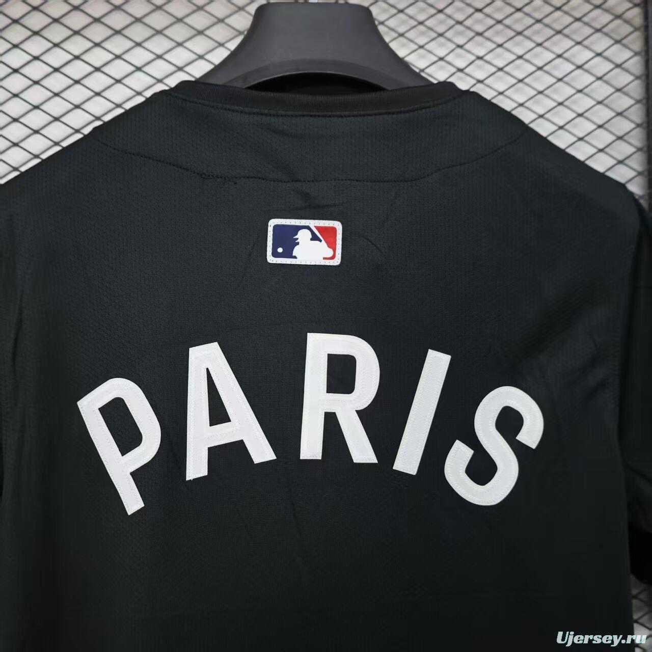 25/26 PSG Baseball Black Special Jersey