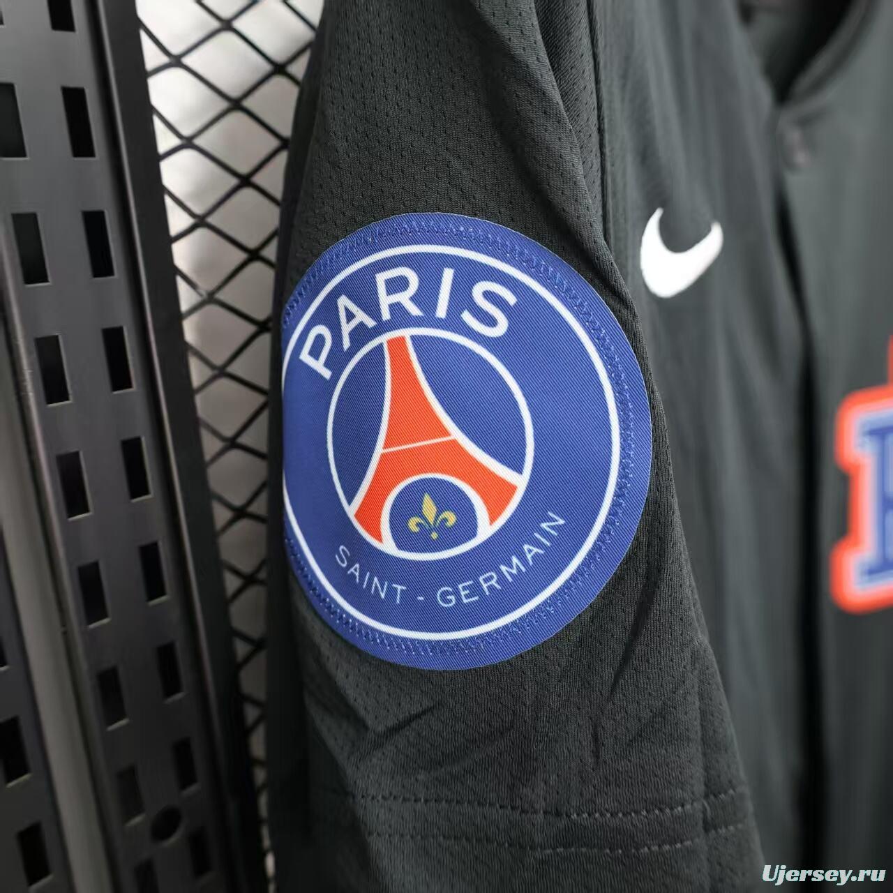 25/26 PSG Baseball Black Special Jersey