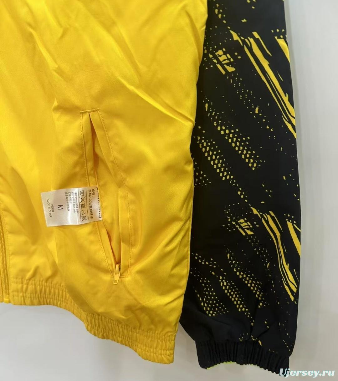 25/26 Borussia Dortmund Yellow Windbreaker