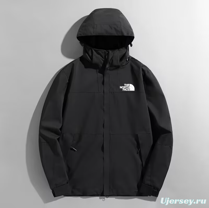 2025 The North Face Pink/Black Waterproof Jacket 0085