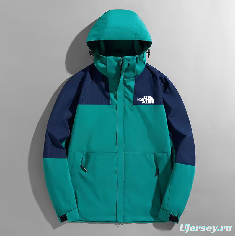 2025 The North Face Pink/Black Waterproof Jacket 0085