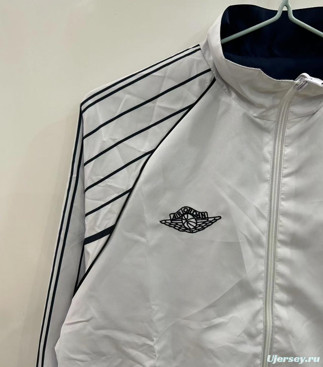 25/26 PSG Reversible White/Navy  Windbreaker