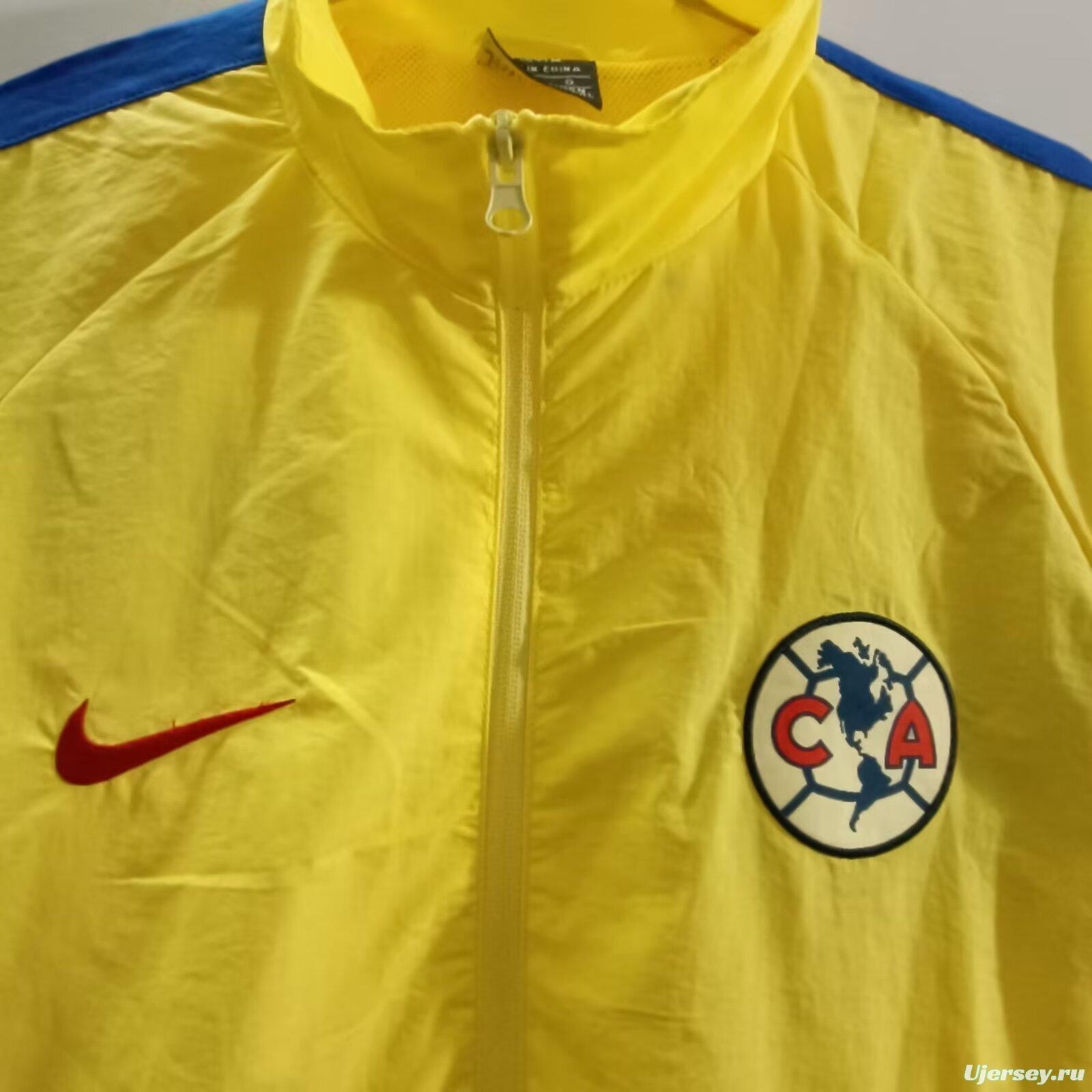 25/26 Club America Yellow Windbreaker