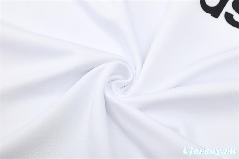 Retro 03/04 AC Milan White Half Zipper Jacket