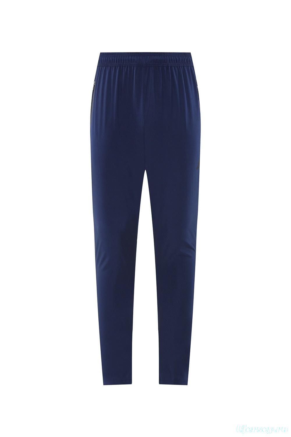 25/26 Adidas Navy Hoodie Full Zipper Jacket + Long Pants