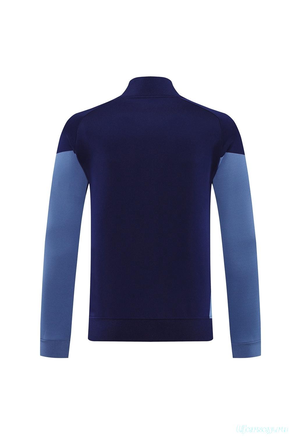 2025 Adidas Navy Full Zipper Jacket + Long Pants