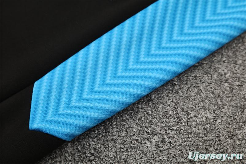 25/26 Napoli Light Blue Camouflage Half Zipper Jacket+Long Pants