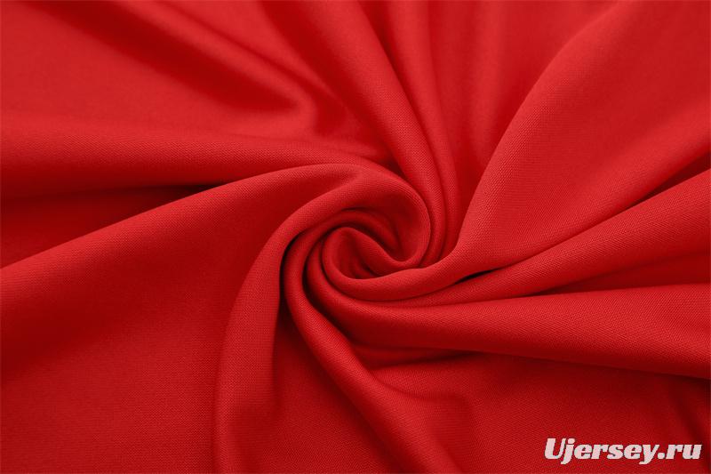 25/26 Portugal Red Half Zipper Jacket+Long Pants