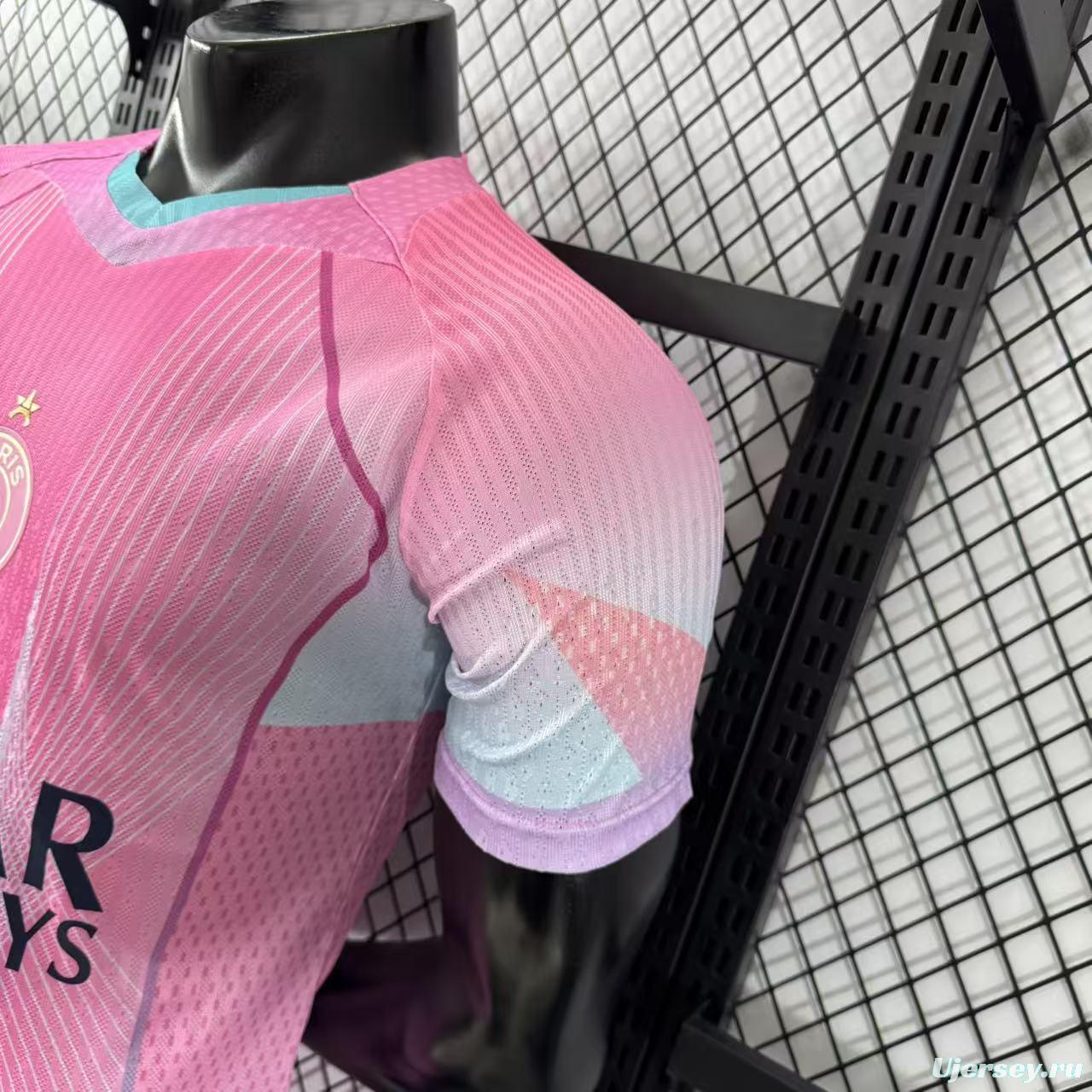 25/26 Player Version PSG Pink Jersey