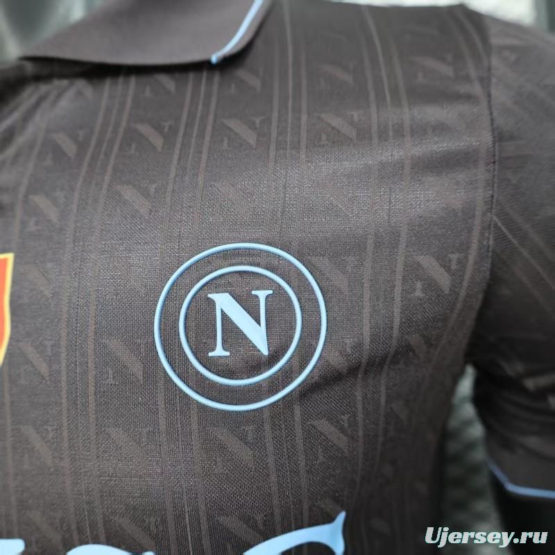 Player Version 25/26 Napoli Third Black Jersey