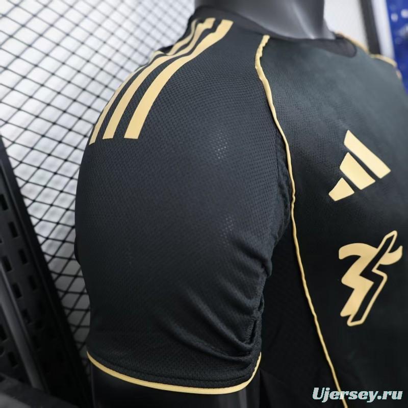 Player Version 25/26 Fulham Away Black Jersey