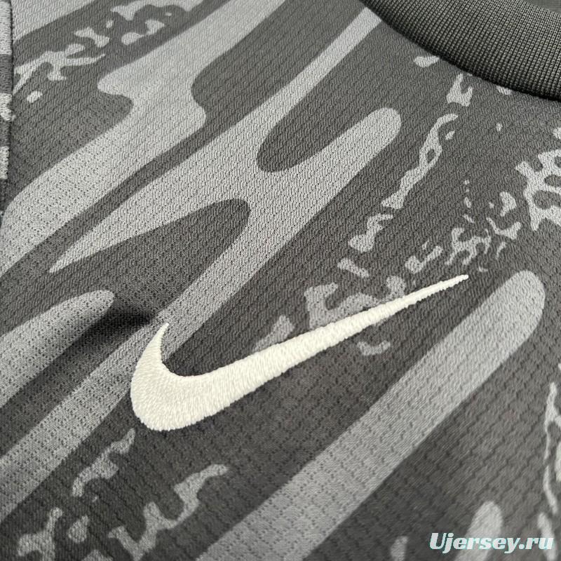 25/26 Kids Sporting Lisbon Goalkeeper Black Jersey