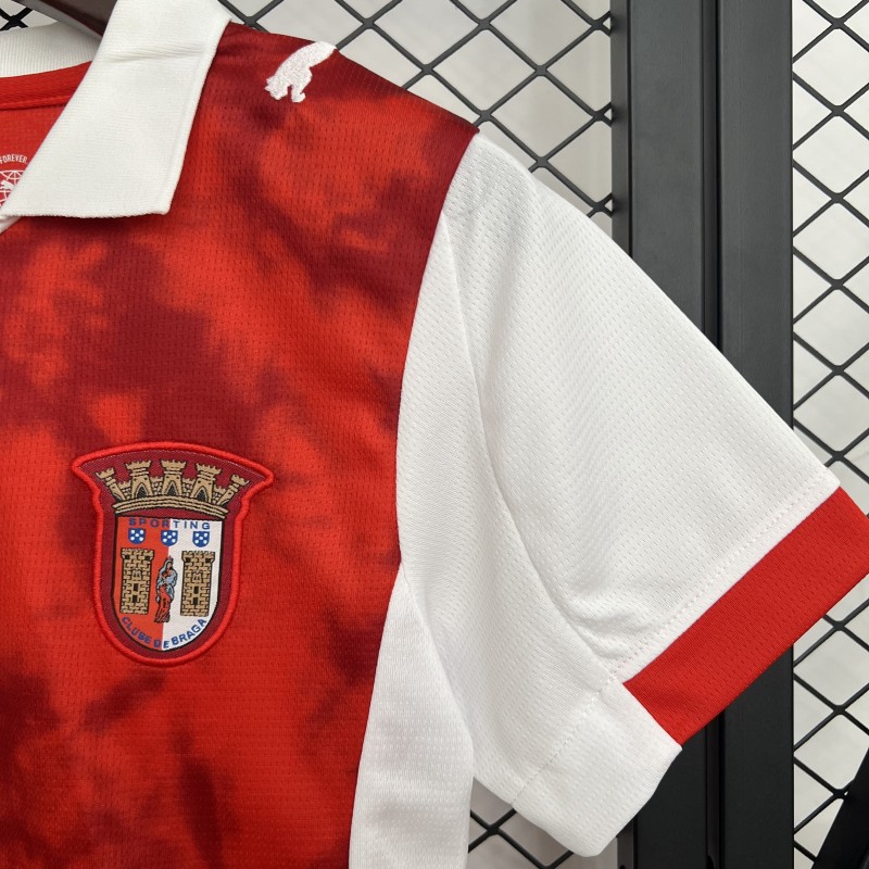 25/26 Kids Braga Home Jersey