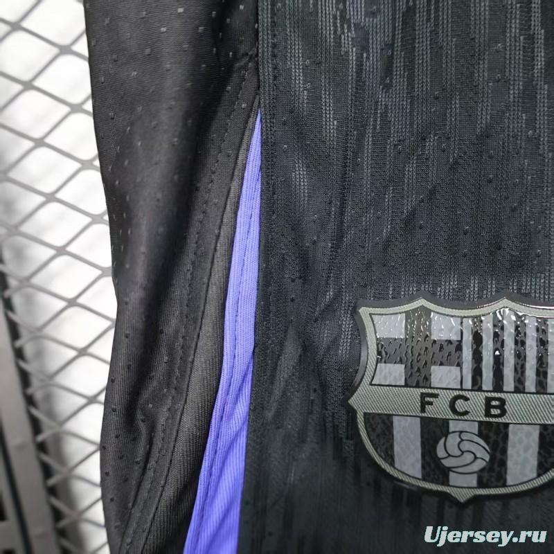 Player Version 25/26 Barcelona Black Shorts