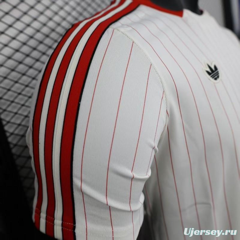 Player Version 25/26 Benfica White Casual Jersey