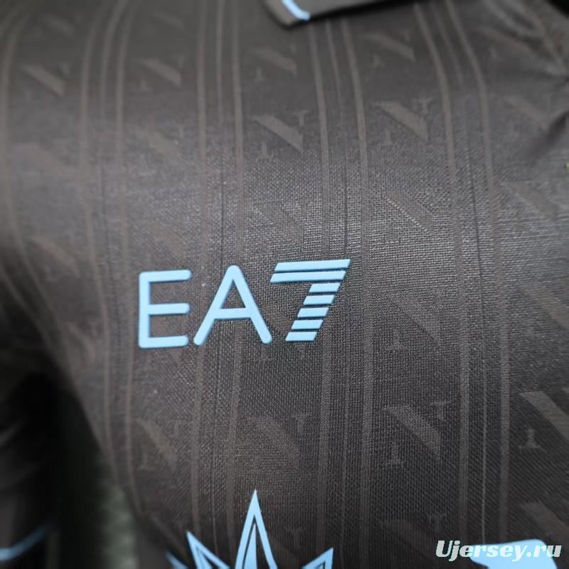 Player Version 25/26 Napoli Third Black Jersey