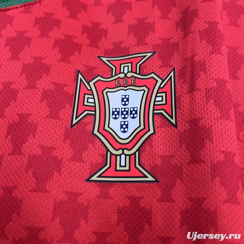 2004 Retro Portugal Home Jersey