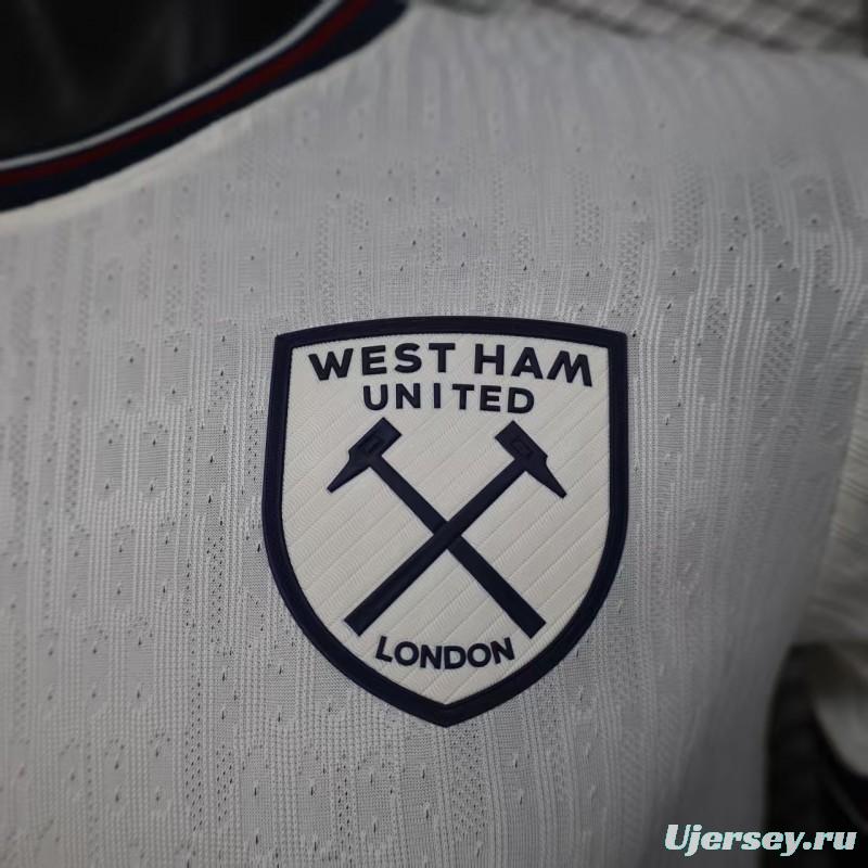 Player Version 25/26 West Ham Away Jersey