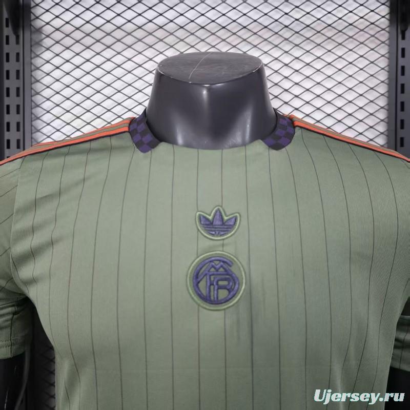 Player Version 25/26 Bayern Munich Grass Green Casual Jersey