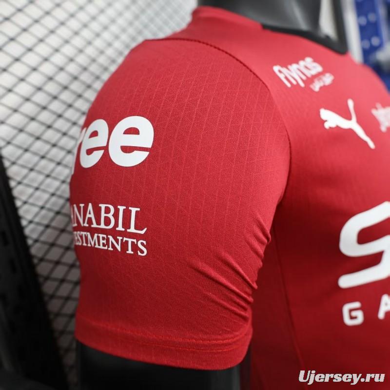 Player Version 25/26 Al Hilal Red Jersey