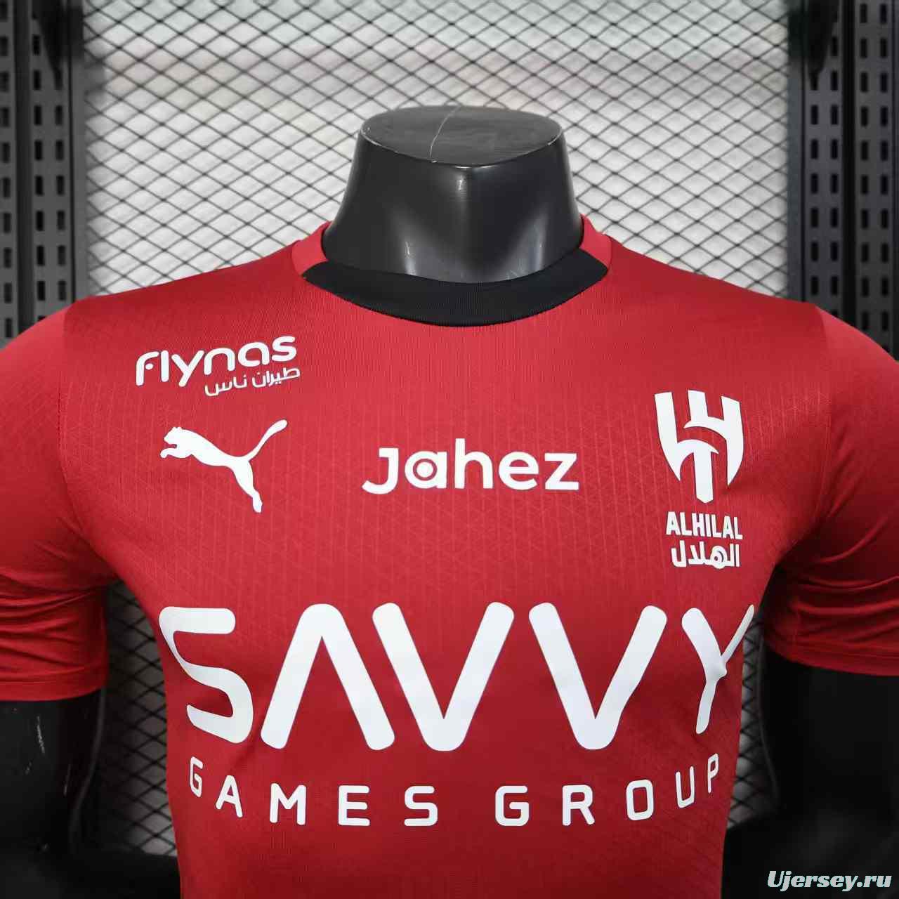 Player Version 25/26 Al Hilal Red Jersey